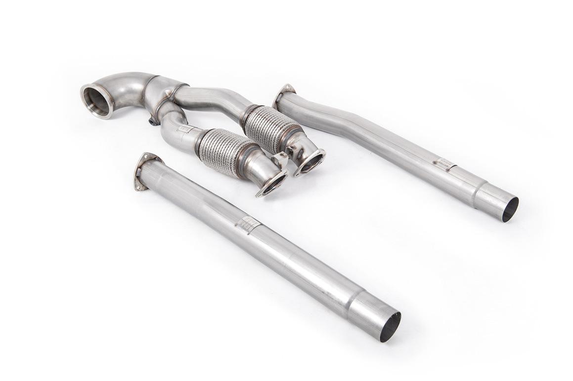 Audi RS3 8Y/8V - V2 Large Bore Downpipe & De-Cat | SSXAU888