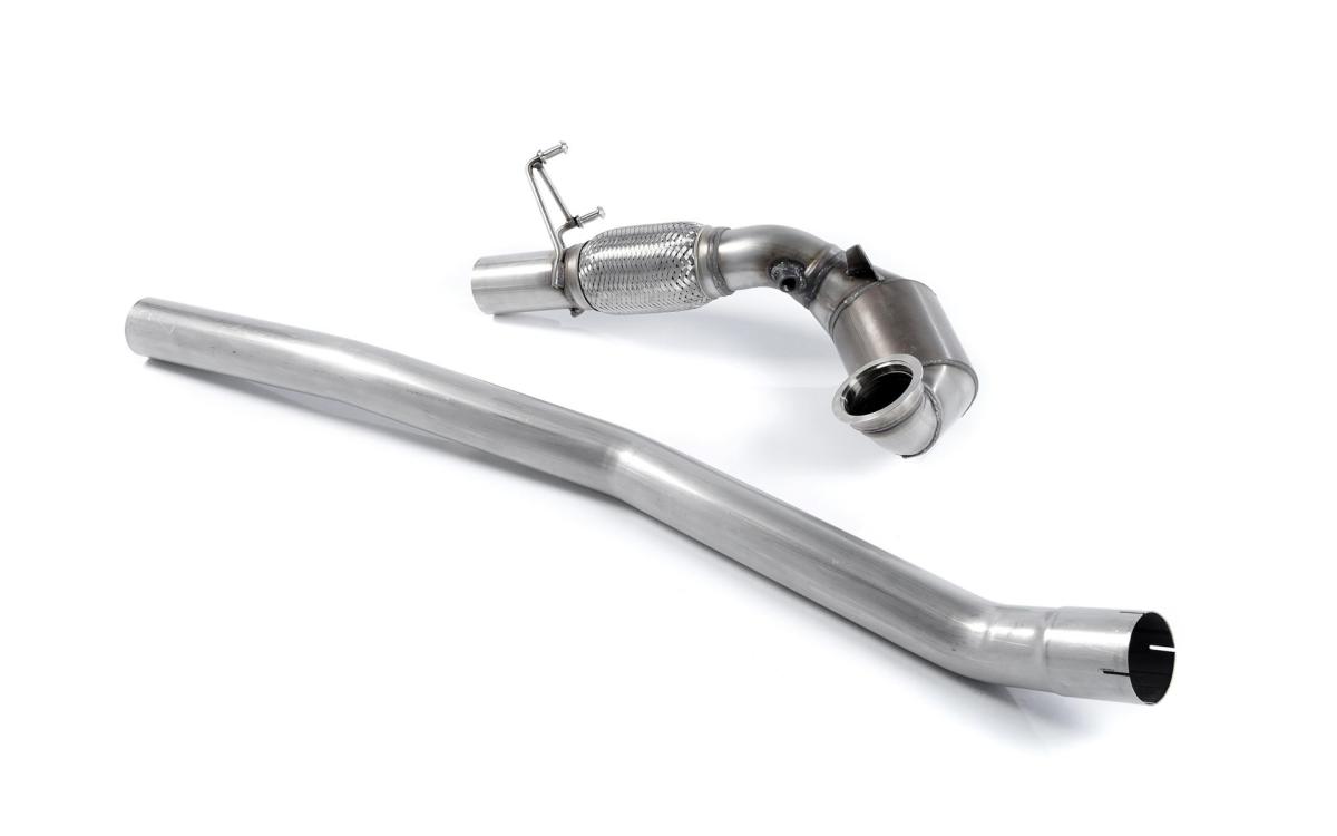 Audi TTS MK3 Non GPF models - Large Bore Downpipe with Hi-Flow Sports Catalyst (For Milltek Cat-Back) Audi TTS MK3 Non GPF models - Large Bore Downpipe with Hi-Flow Sports Catalyst (For Milltek Cat-Back)