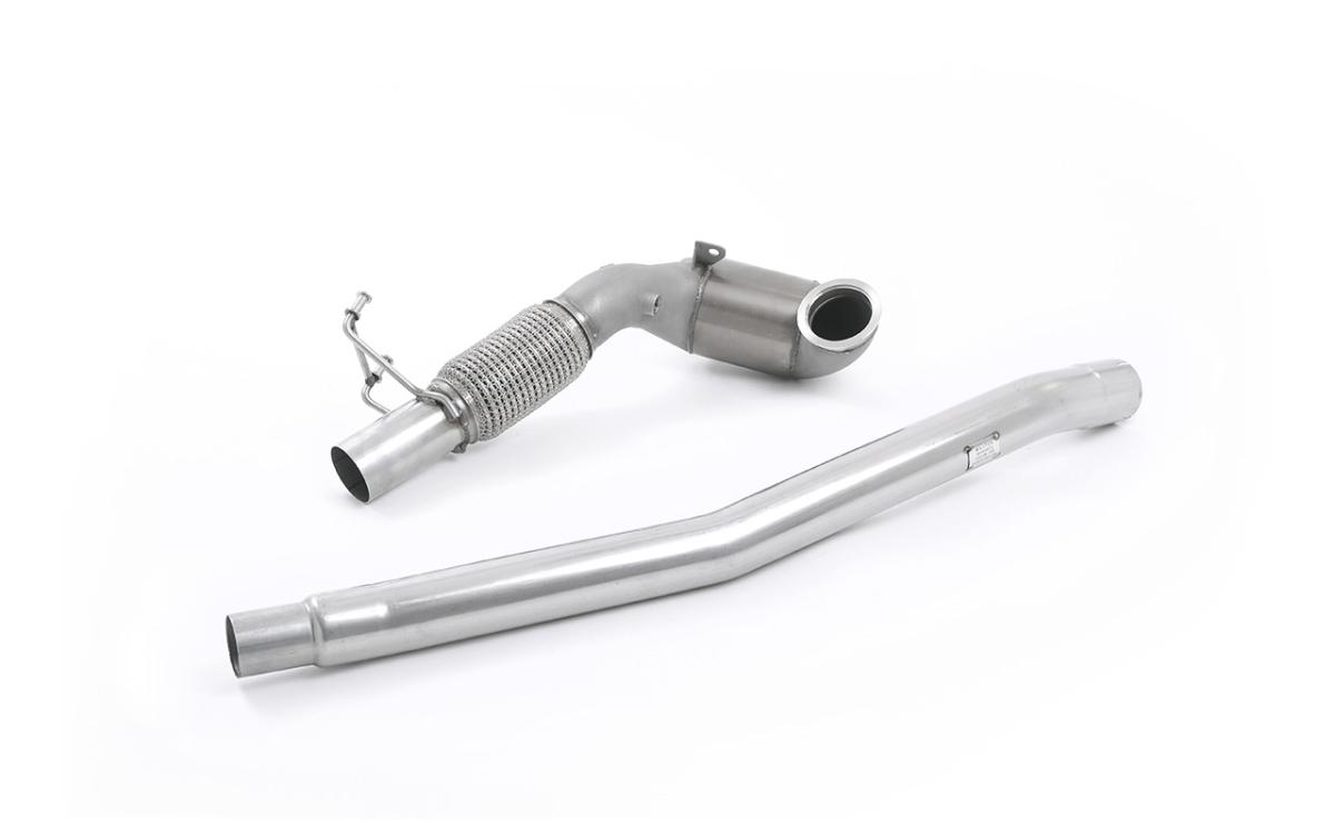 Audi TTS MK3 Non GPF models - Stainless Steel Cast Large Bore Downpipe with Hi-Flow Sports Catalyst (For OE Cat-Back) Audi TTS MK3 Non GPF models - Stainless Steel Cast Large Bore Downpipe with Hi-Flow Sports Catalyst (For OE Cat-Back)