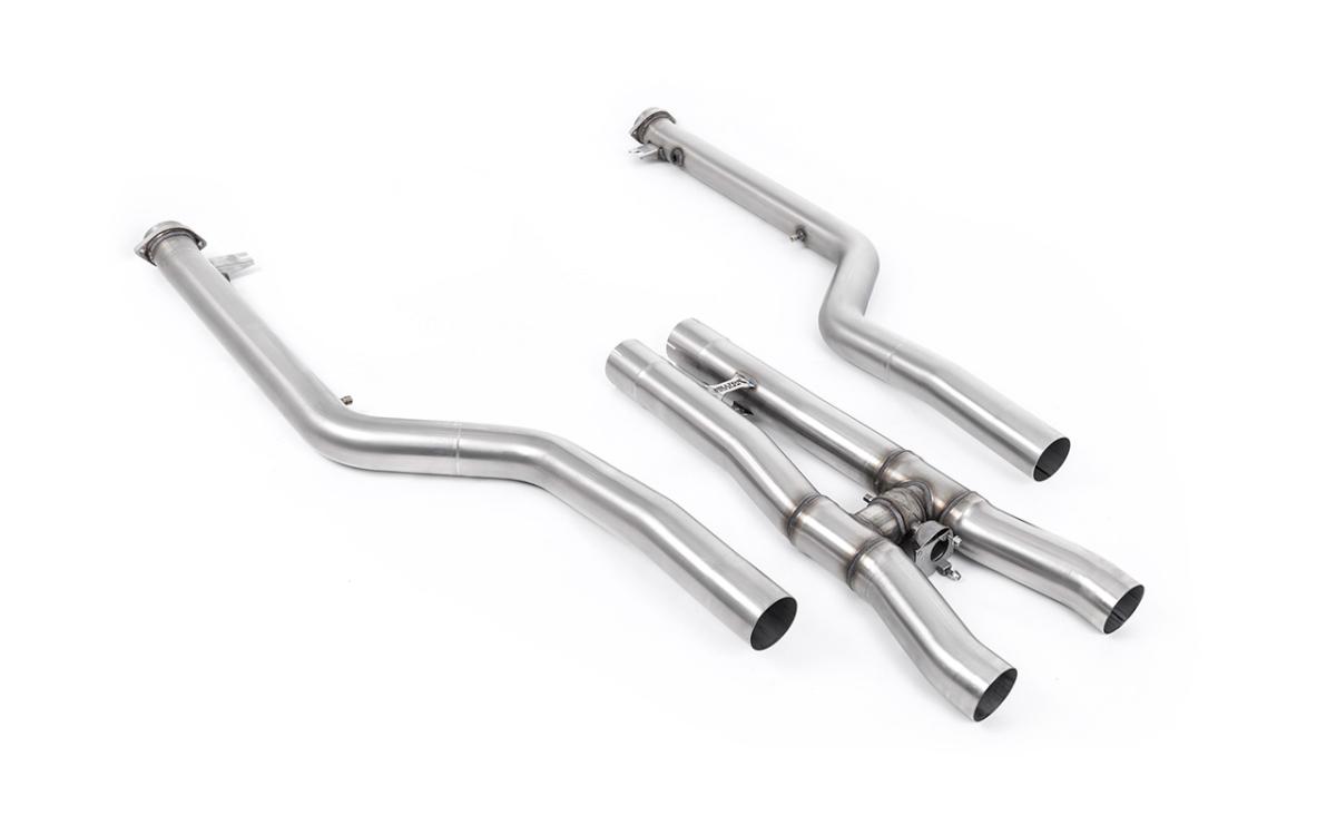 BMW M8 F93 (GPF Equipped) - GPF/OPF Bypass (For Milltek Particulate Filter Back and OE Downpipes) BMW M8 F93 (GPF Equipped) - GPF/OPF Bypass (For Milltek Particulate Filter Back and OE Downpipes)