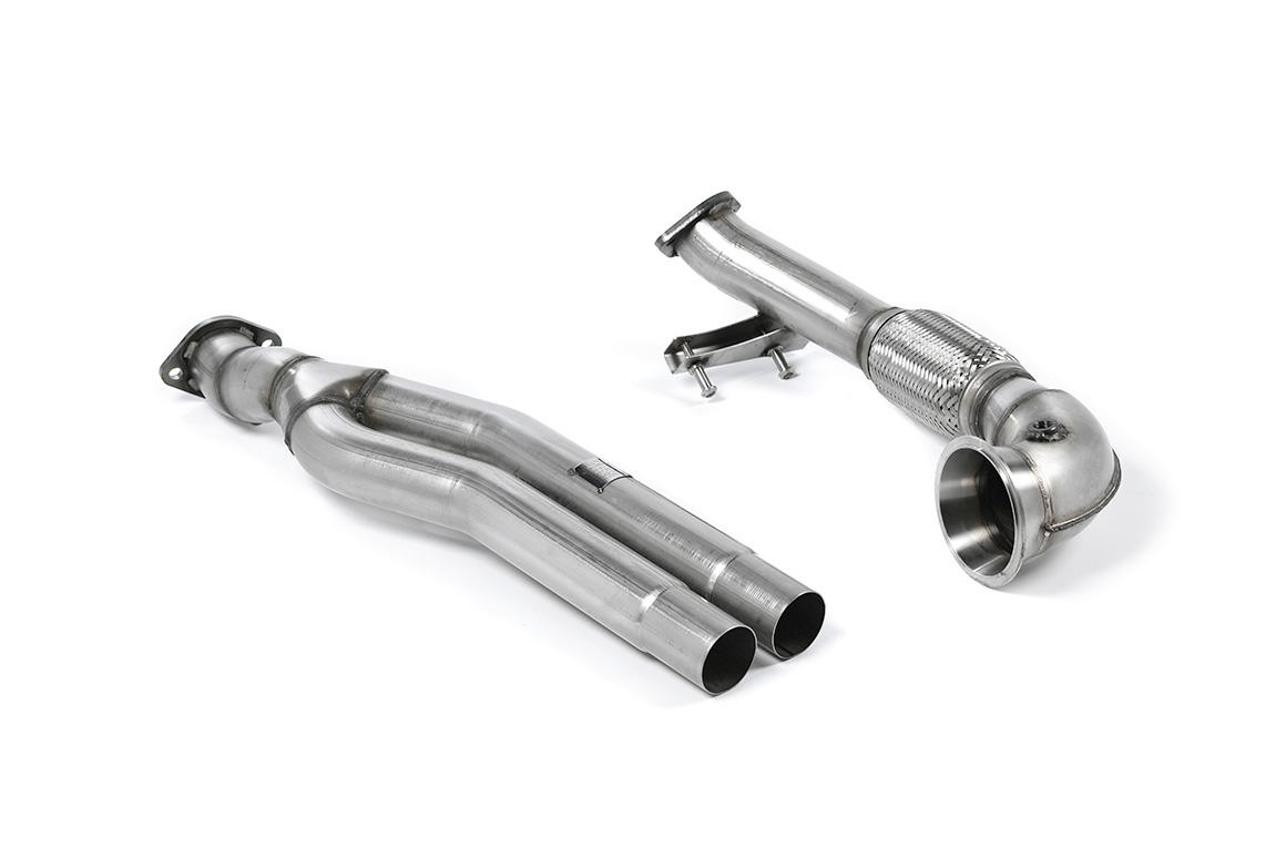 Downpipe (Primary Catalyst Delete + Turbo Elbow) - Audi RS3 8V Pre Facelift