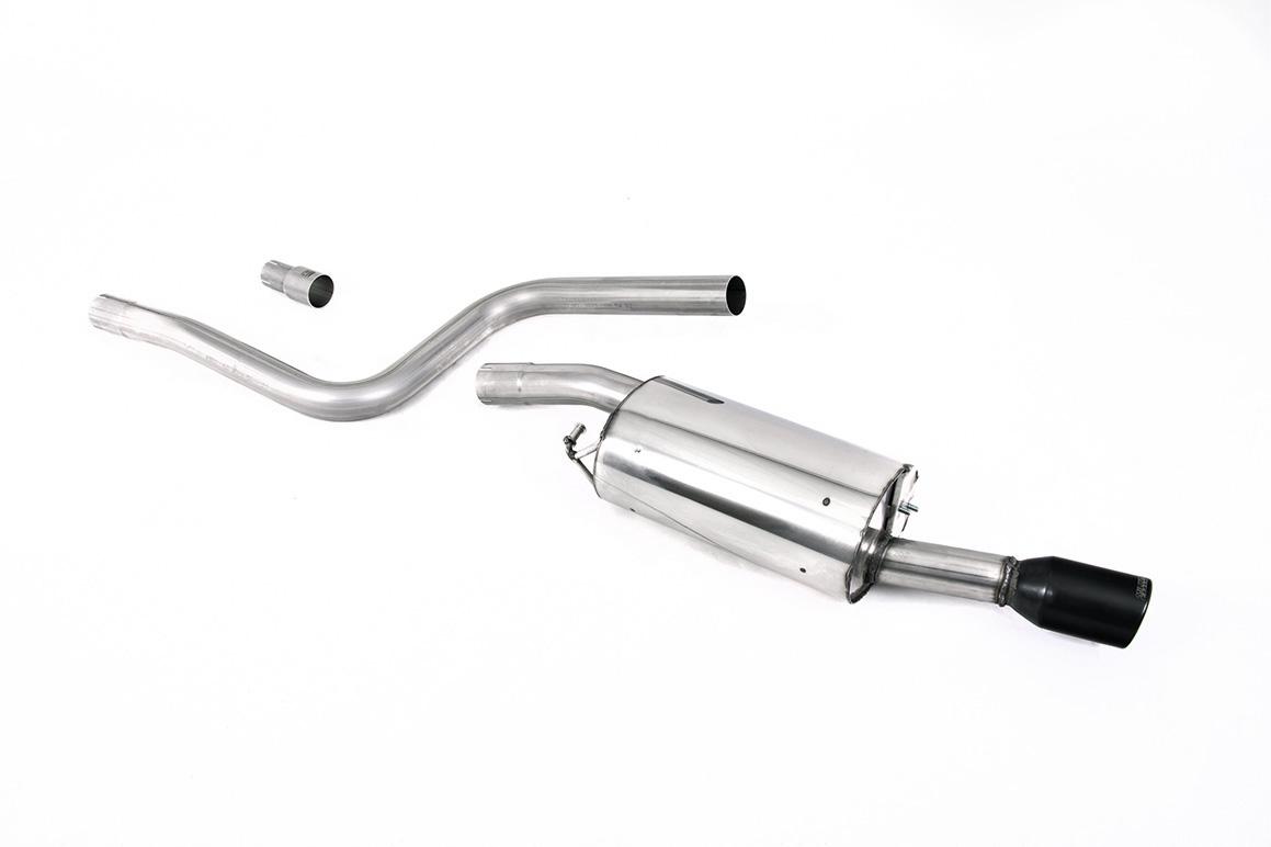 Ford Fiesta MK6 Zetec-S - Non-Resonated (Louder) Cat-Back Exhaust System - fits to ST150 Rear Valance Insert Ford Fiesta MK6 Zetec-S - Non-Resonated (Louder) Cat-Back Exhaust System - fits to ST150 Rear Valance Insert