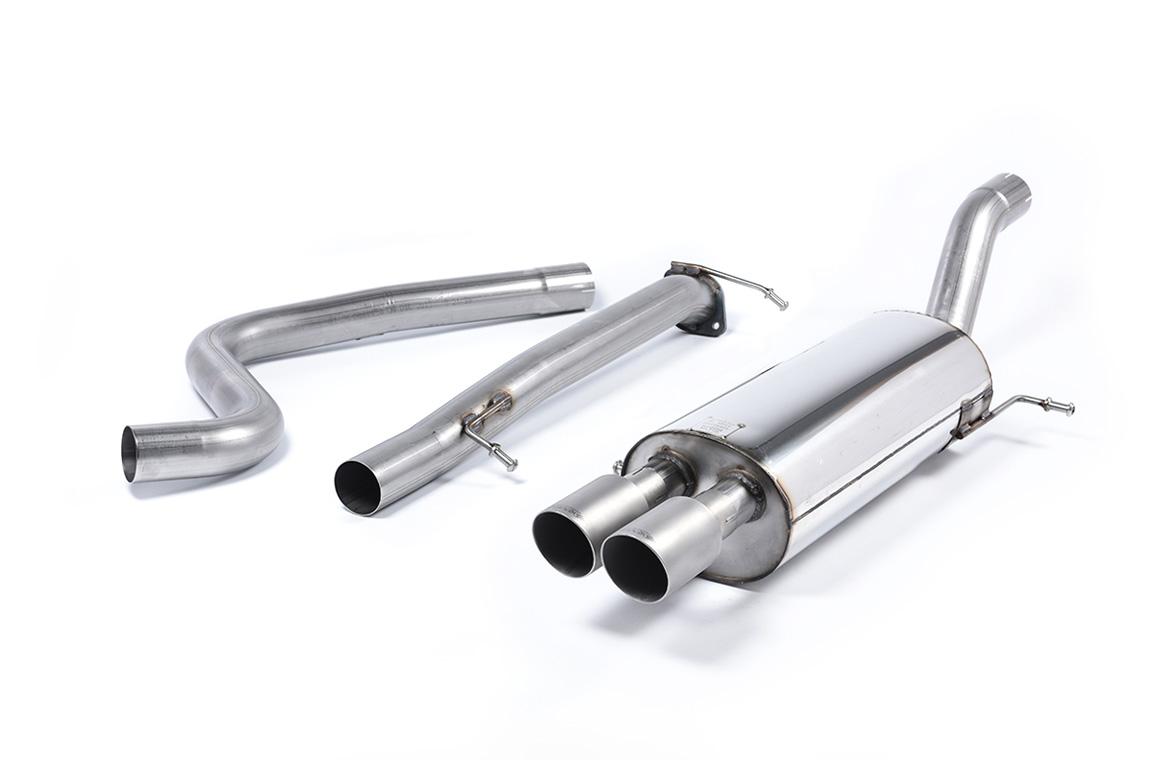 Ford Fiesta MK7/7.5 ST 1.6 - Non-Resonated (Louder) Cat-Back Race Exhaust System with Titanium Tips