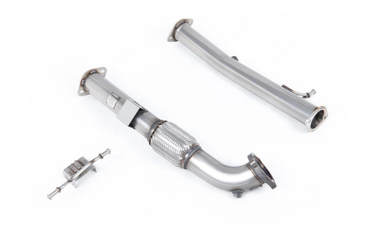 Ford Focus MK2 ST 225 - Large Bore Downpipe with Catalyst Delete (For Milltek 2.75" Cat-Back) Ford Focus MK2 ST 225 - Large Bore Downpipe with Catalyst Delete (For Milltek 2.75" Cat-Back)