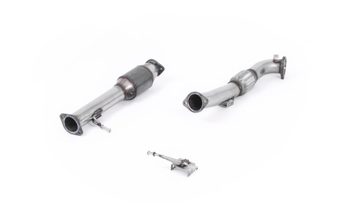Ford Focus MK2 ST 225 - Large Bore Downpipe with Hi-Flow Sports Catalyst (For Milltek Race Cat-Back) Ford Focus MK2 ST 225 - Large Bore Downpipe with Hi-Flow Sports Catalyst (For Milltek Race Cat-Back)