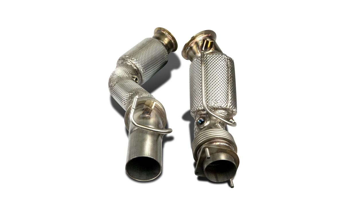 BMW F87 M2 & F82/83 M4 - HJS Tuning ECE Downpipes BMW F87 M2 & F82/83 M4 - HJS Tuning ECE Downpipes