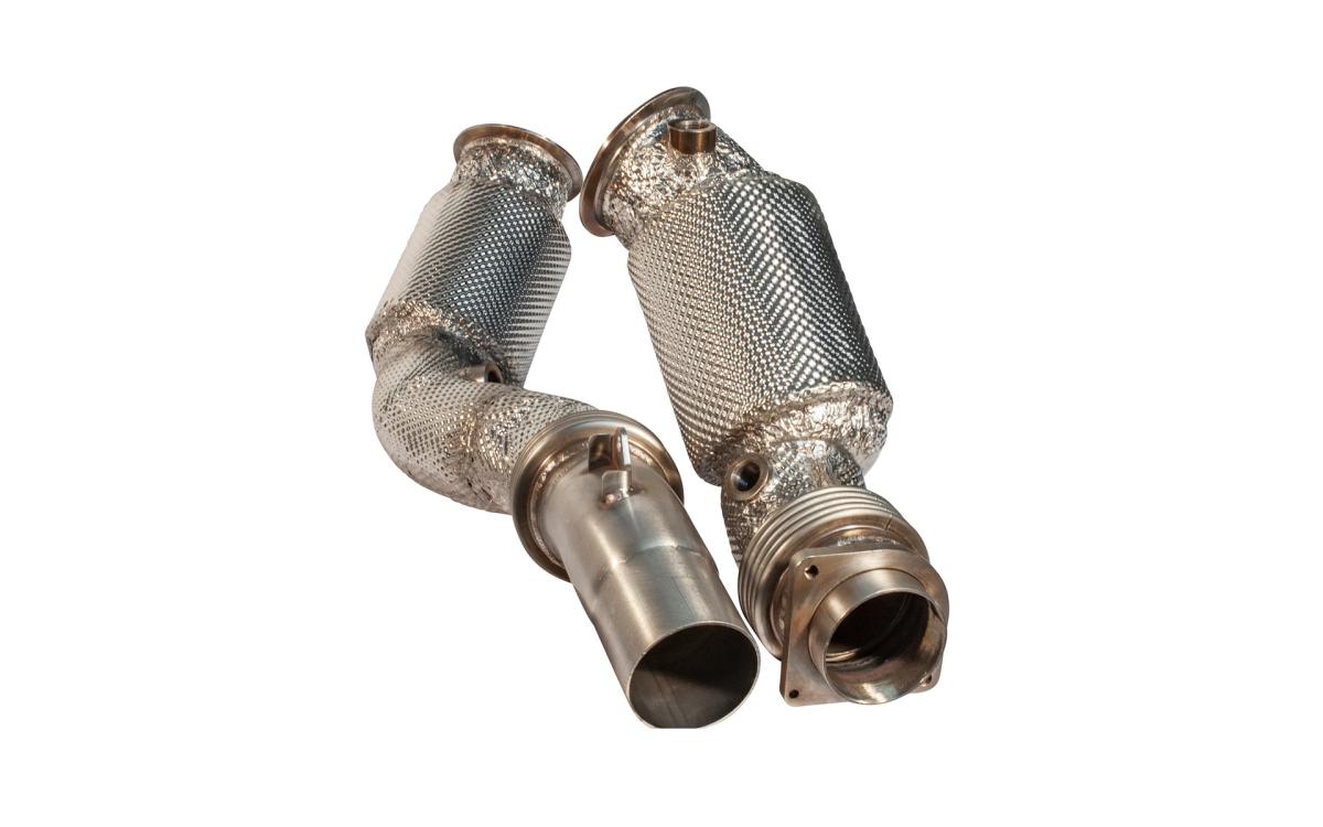 BMW F80 M3 & F82/83 M4 (Non GPF Models) - HJS Tuning ECE Downpipes BMW F80 M3 & F82/83 M4 (Non GPF Models) - HJS Tuning ECE Downpipes