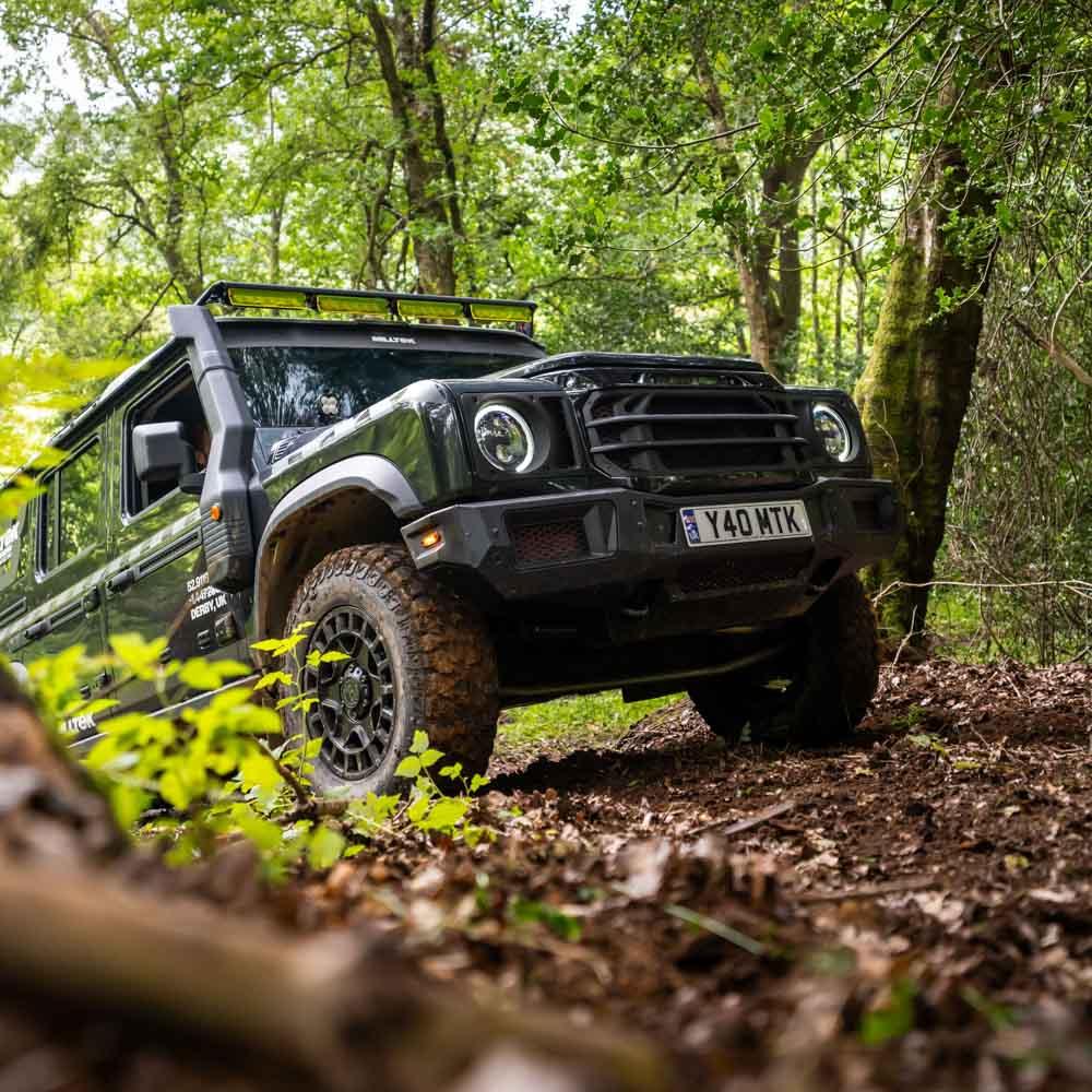 INEOS Grenadier Rhino Coated Front Replacement Bumper