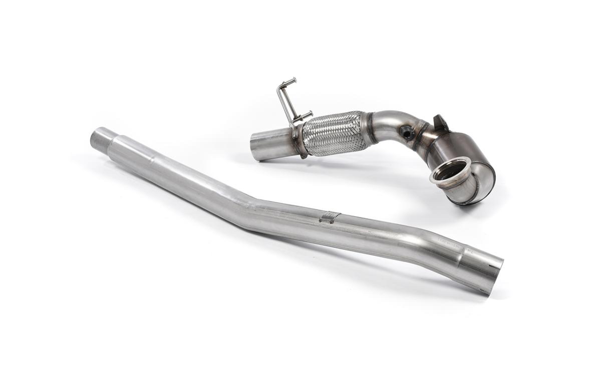 Large Bore Downpipe with Hi-Flow Sports Catalyst - For OE Cat-Back (Audi/Seat/VW) Large Bore Downpipe with Hi-Flow Sports Catalyst - For OE Cat-Back (Audi/Seat/VW)