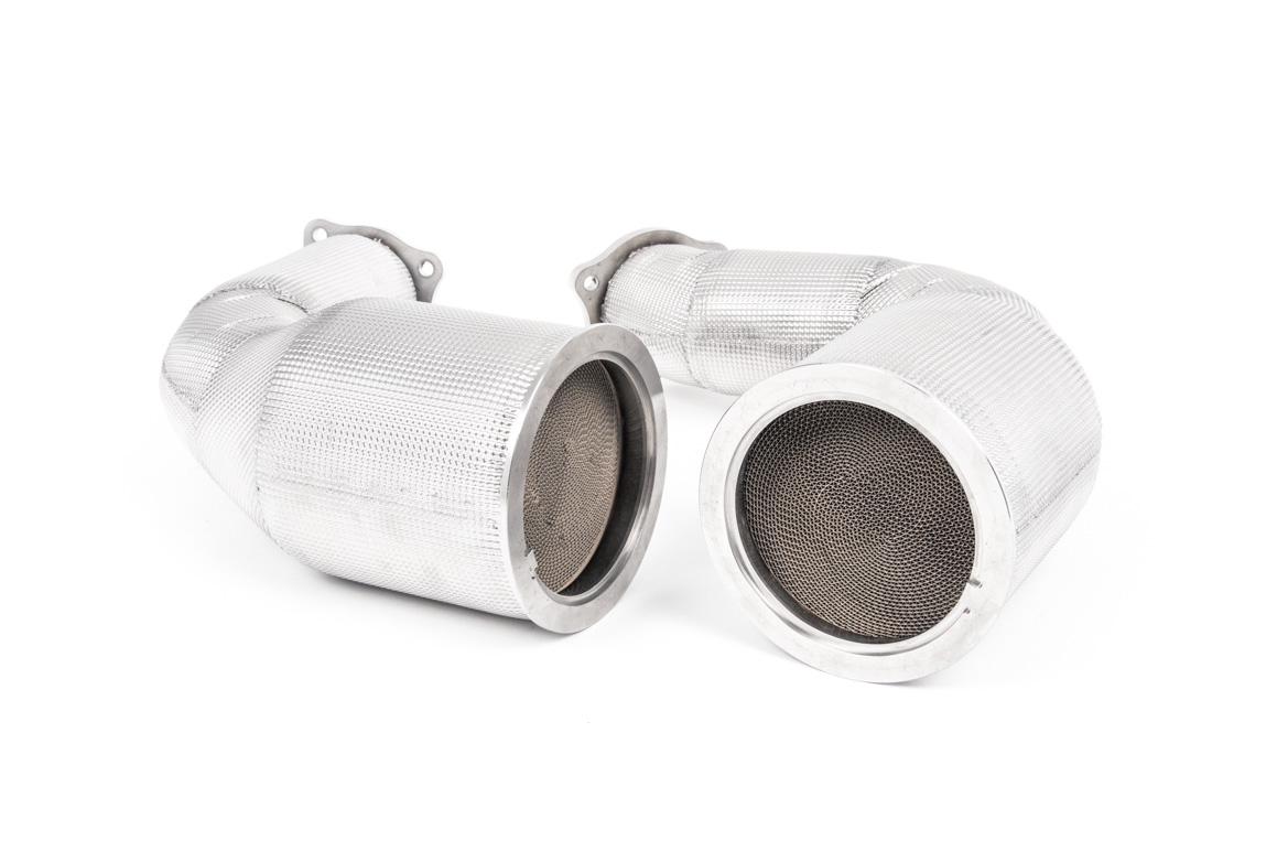 Large Bore Downpipes with Hi Flow Cats (Audi B9 RS4/RS5) Large Bore Downpipes with Hi Flow Cats (Audi B9 RS4/RS5)