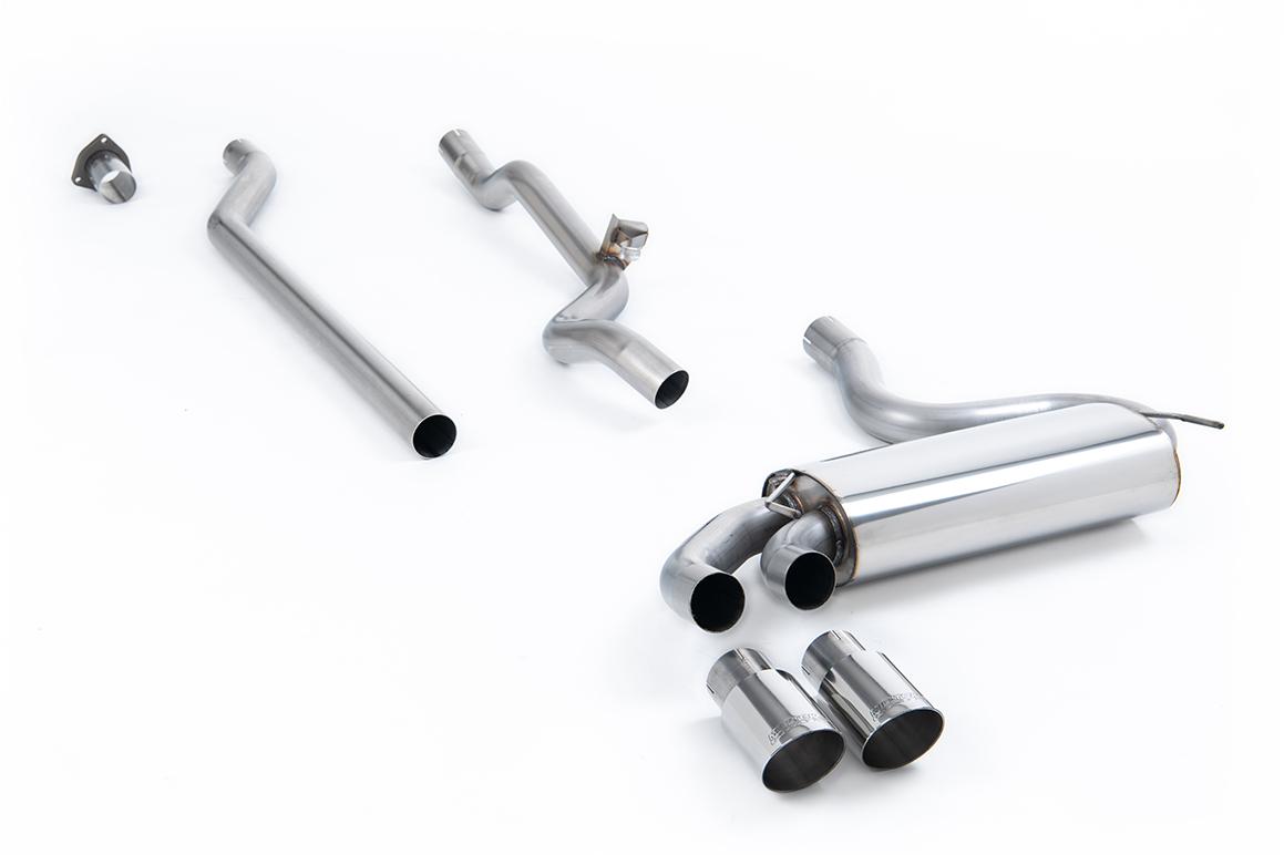 Audi Coupe UR Quattro 20V - Non-Resonated Downpipe-Back Exhaust System Audi Coupe UR Quattro 20V - Non-Resonated Downpipe-Back Exhaust System