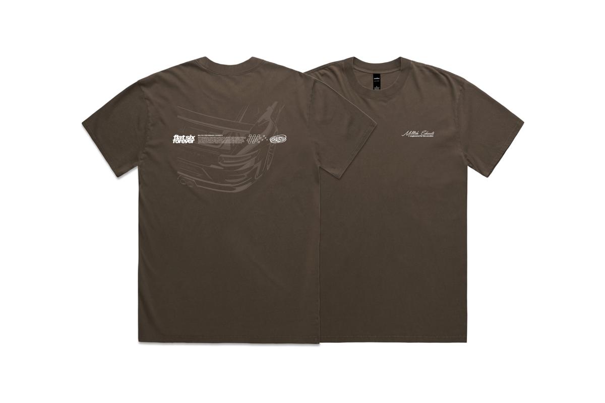 Milltek Tee (Flat 6 Porsche) - Large