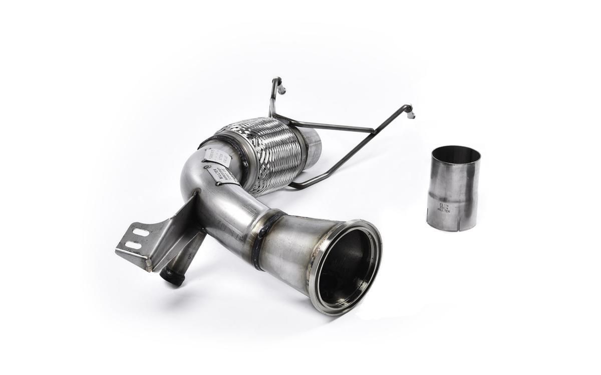Mini Cooper S F55/F56 - Large Bore Downpipe with Catalyst Delete (For Milltek Cat-Back) Mini Cooper S F55/F56 - Large Bore Downpipe with Catalyst Delete (For Milltek Cat-Back)