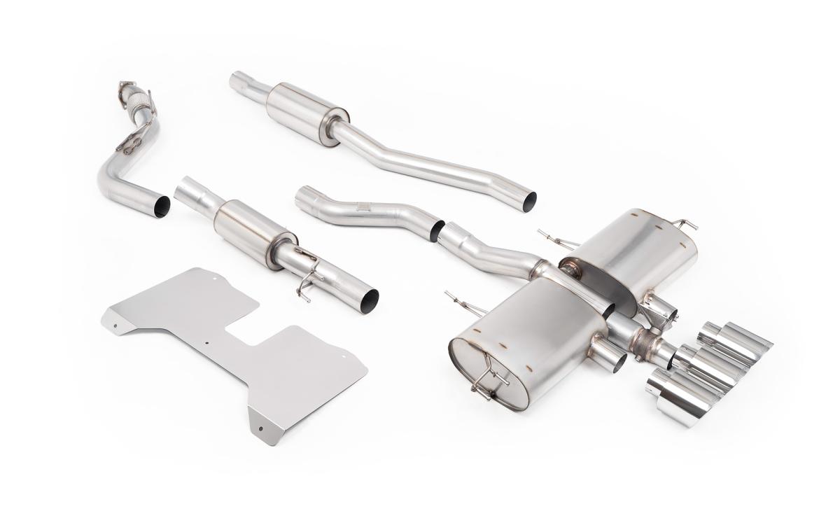 Honda Civic FL5 Type R - Resonated Valved Catback with Polished Tips Honda Civic FL5 Type R - Resonated Valved Catback with Polished Tips