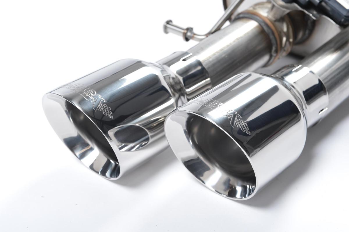 Audi S8 D4 Quattro - Resonated (Quieter) Cat-Back Exhaust System with Polished Trims Audi S8 D4 Quattro - Resonated (Quieter) Cat-Back Exhaust System with Polished Trims