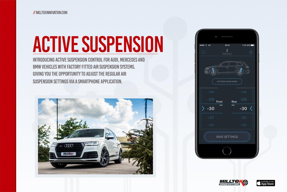 Audi RS6/RS7 C7 - Active Suspension Control For Pre-Facelift Models Only Audi RS6/RS7 C7 - Active Suspension Control For Pre-Facelift Models Only