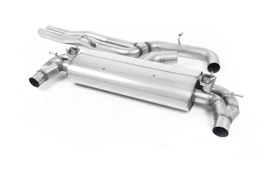 Audi RS3 8V Facelift - Non-Resonated (Louder) Cat-Back Exhaust System with Titanium Trims