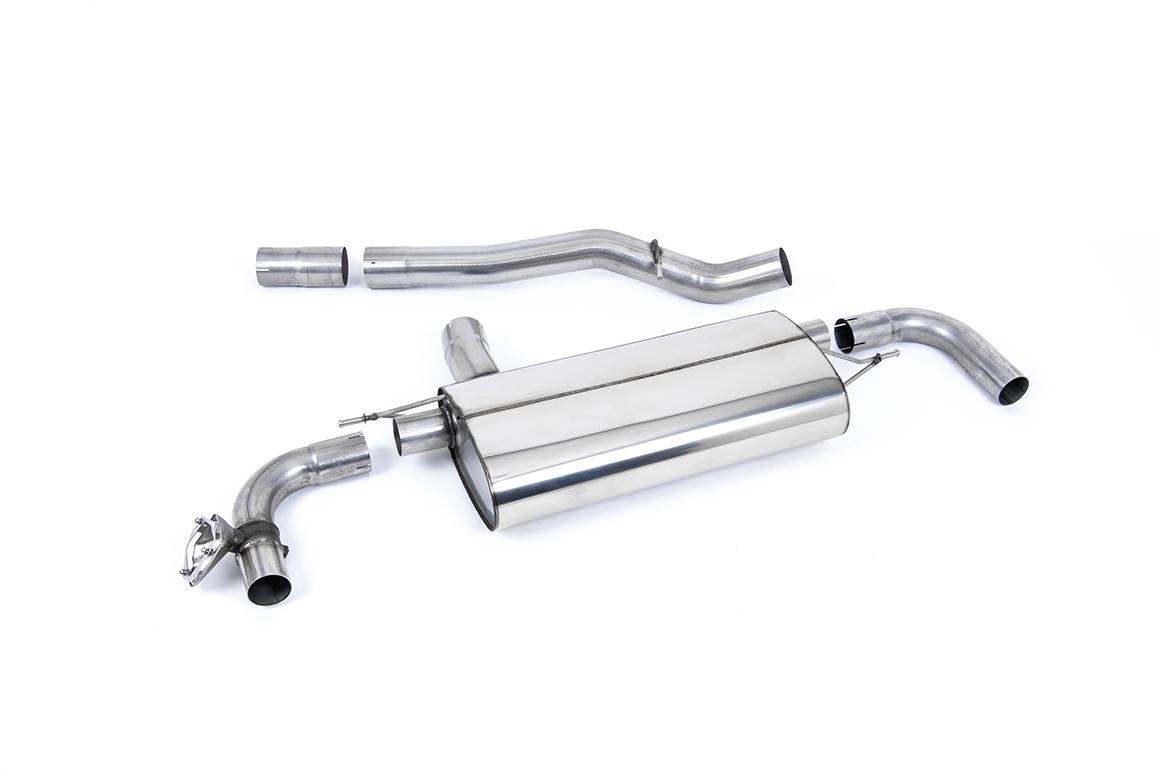 BMW F40 M135i - OPF Back Exhaust System with Carbon Tips