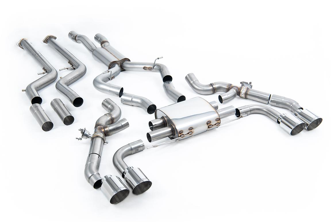 BMW X3 G01/X4 G02 S58 LCI (GPF Equipped) - OPF/GPF Bypass System with Polished Trims