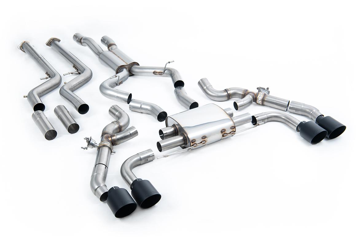BMW X3 G01/X4 G02 S58 LCI (GPF Equipped) - OPF/GPF Bypass System with Cerakote Black Trims BMW X3 G01/X4 G02 S58 LCI (GPF Equipped) - OPF/GPF Bypass System with Cerakote Black Trims