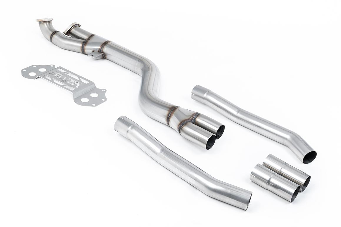 BMW G8X M3/M4 - 4" GPF/OPF Bypass - Non Resonated - To Milltek Axle Back Only BMW G8X M3/M4 - 4" GPF/OPF Bypass - Non Resonated - To Milltek Axle Back Only