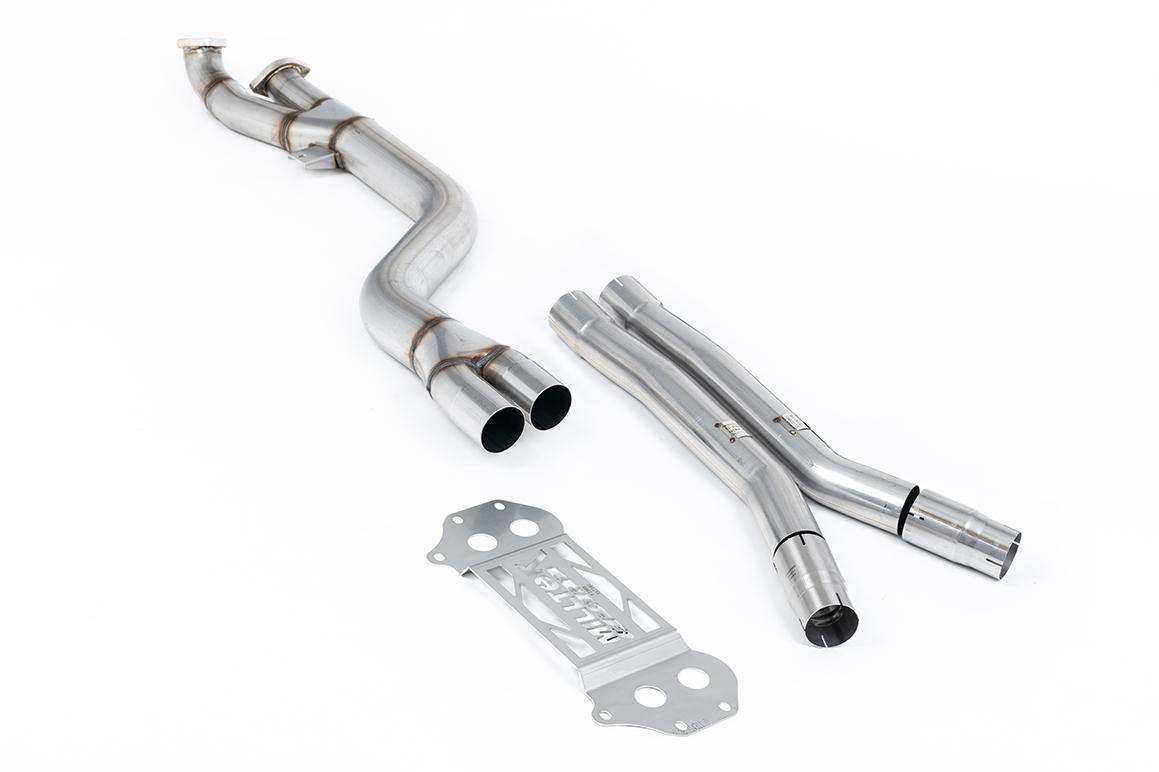 BMW G8X M3/M4 - Secondary Catalyst Bypass - X Pipe to OE Axle Back