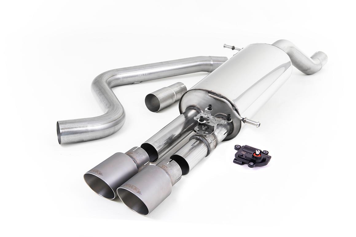 Ford Fiesta MK8/8.5 ST 1.5 - GPF Back Exhaust System with Titanium GT-90 Trims