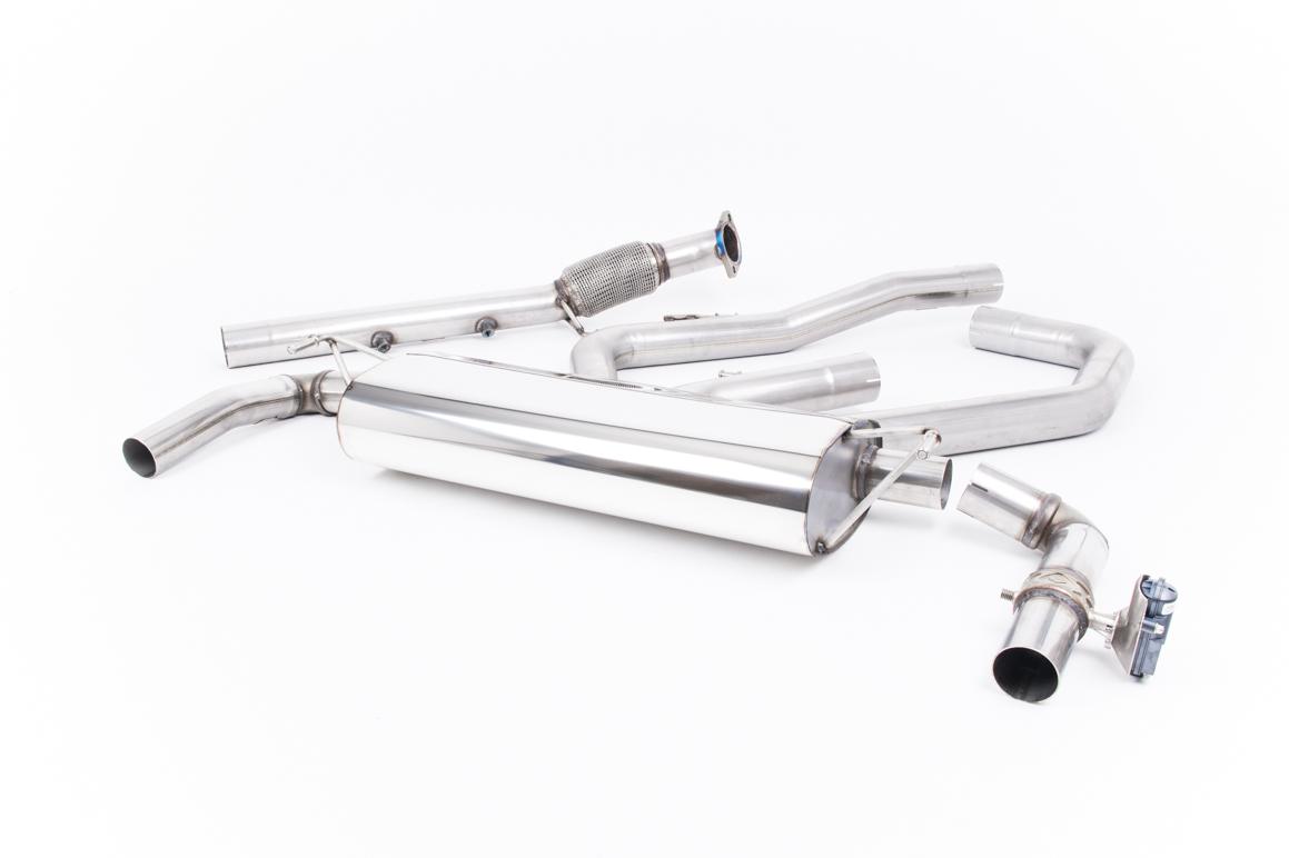 Cat-Back Exhaust System with Cerakote Black GT-115 Trims Cat-Back Exhaust System with Cerakote Black GT-115 Trims