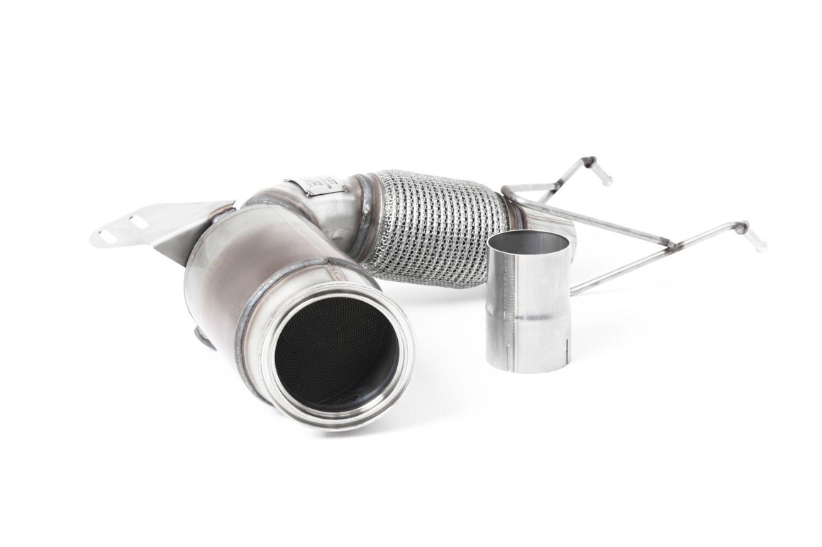 Mini Cooper S/JCW F55/F56 (LCI Only) - Large Bore Downpipe with Hi-Flow Sports Cat (For Milltek Systems) Mini Cooper S/JCW F55/F56 (LCI Only) - Large Bore Downpipe with Hi-Flow Sports Cat (For Milltek Systems)