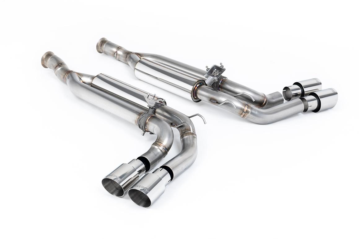 Mercedes G63 W463 (UK/Euro GPF Models) - Cat-Back Exhaust System with Polished Trims