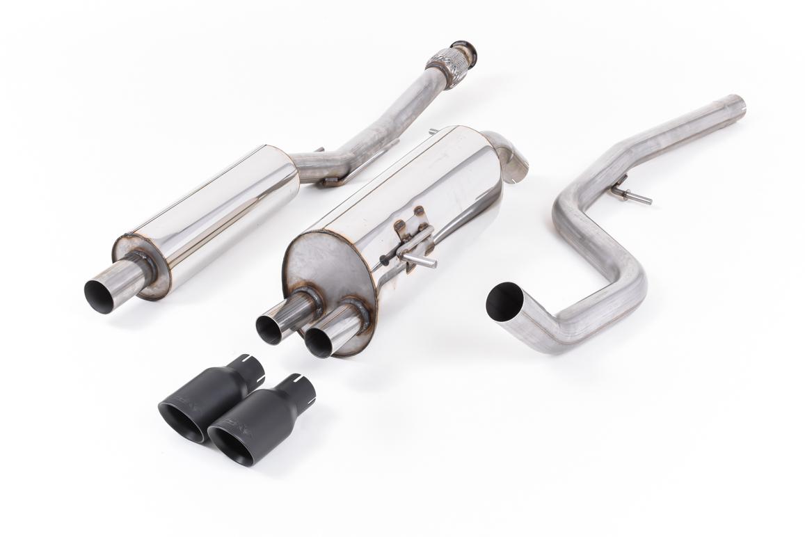 Peugeot 208 GTi - Resonated (Quieter) Cat-Back Exhaust System with Cerakote Black Trims Peugeot 208 GTi - Resonated (Quieter) Cat-Back Exhaust System with Cerakote Black Trims