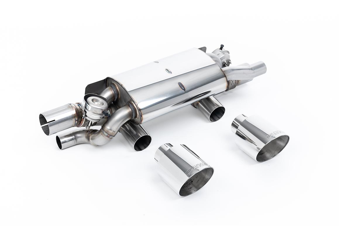 Porsche 991.2 3.0 T/S/GTS - Rear Silencer with Polished Tips Porsche 991.2 3.0 T/S/GTS - Rear Silencer with Polished Tips