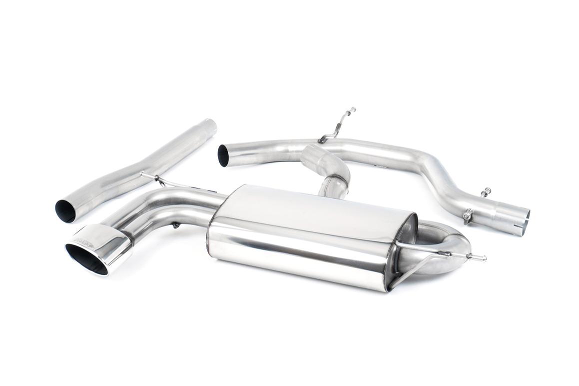 Seat Leon FR 2.0 TDI - Non-Resonated (Louder) Cat-Back Exhaust System with Oval Trim