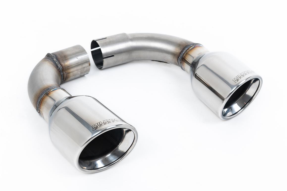 VW Golf MK4 R32 - Resonated (Quieter) Cat-Back Exhaust System with