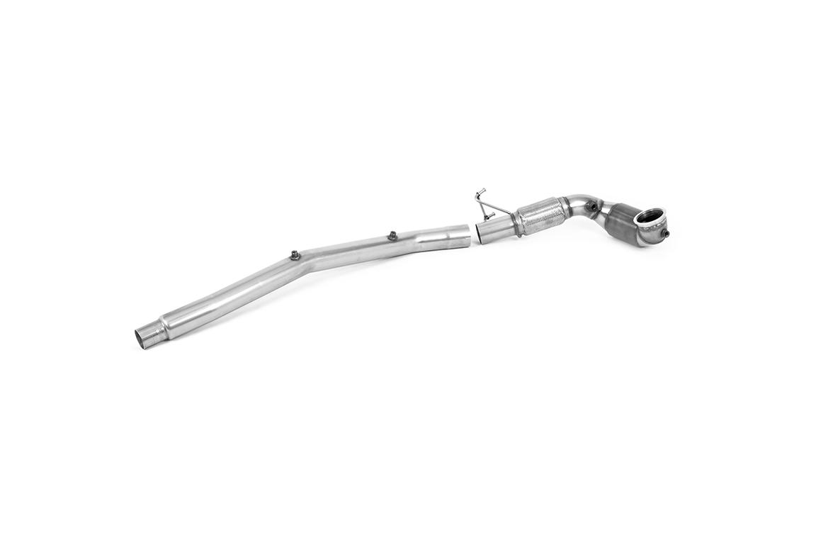 Large Bore Downpipe & Hi Flow Sports Cat - For OE Cat Back (Audi/VW/Seat)