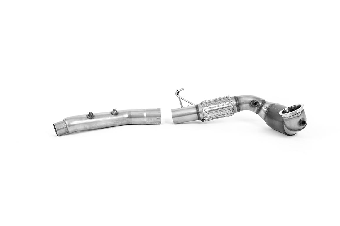 Large Bore Downpipe with Race Cat - For OE OPF-Back (Seat/Skoda/VW) Large Bore Downpipe with Race Cat - For OE OPF-Back (Seat/Skoda/VW)