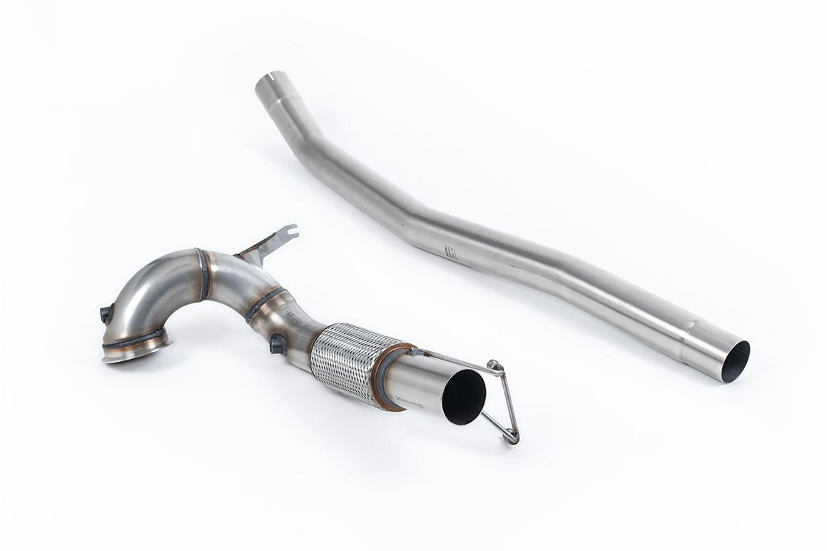 VW Arteon 2.0 TSI (USA Non Valved/Downturn Tips) - Large-bore Downpipe and De-cat (For Milltek Cat-Back) VW Arteon 2.0 TSI (USA Non Valved/Downturn Tips) - Large-bore Downpipe and De-cat (For Milltek Cat-Back)