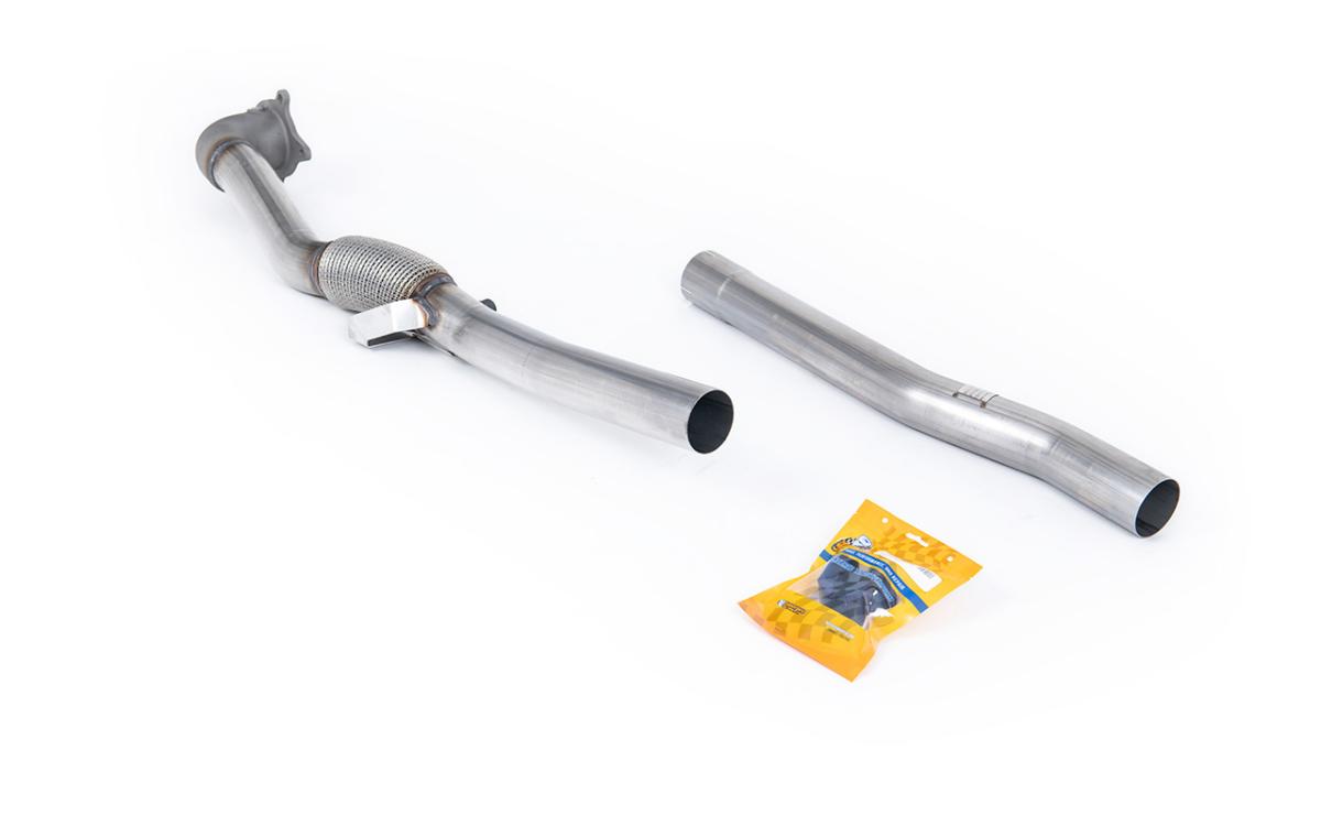 Stainless Steel Cast Large Bore Downpipe with Catalyst Delete (For Milltek Cat-Back) (VW Golf) Stainless Steel Cast Large Bore Downpipe with Catalyst Delete (For Milltek Cat-Back) (VW Golf)