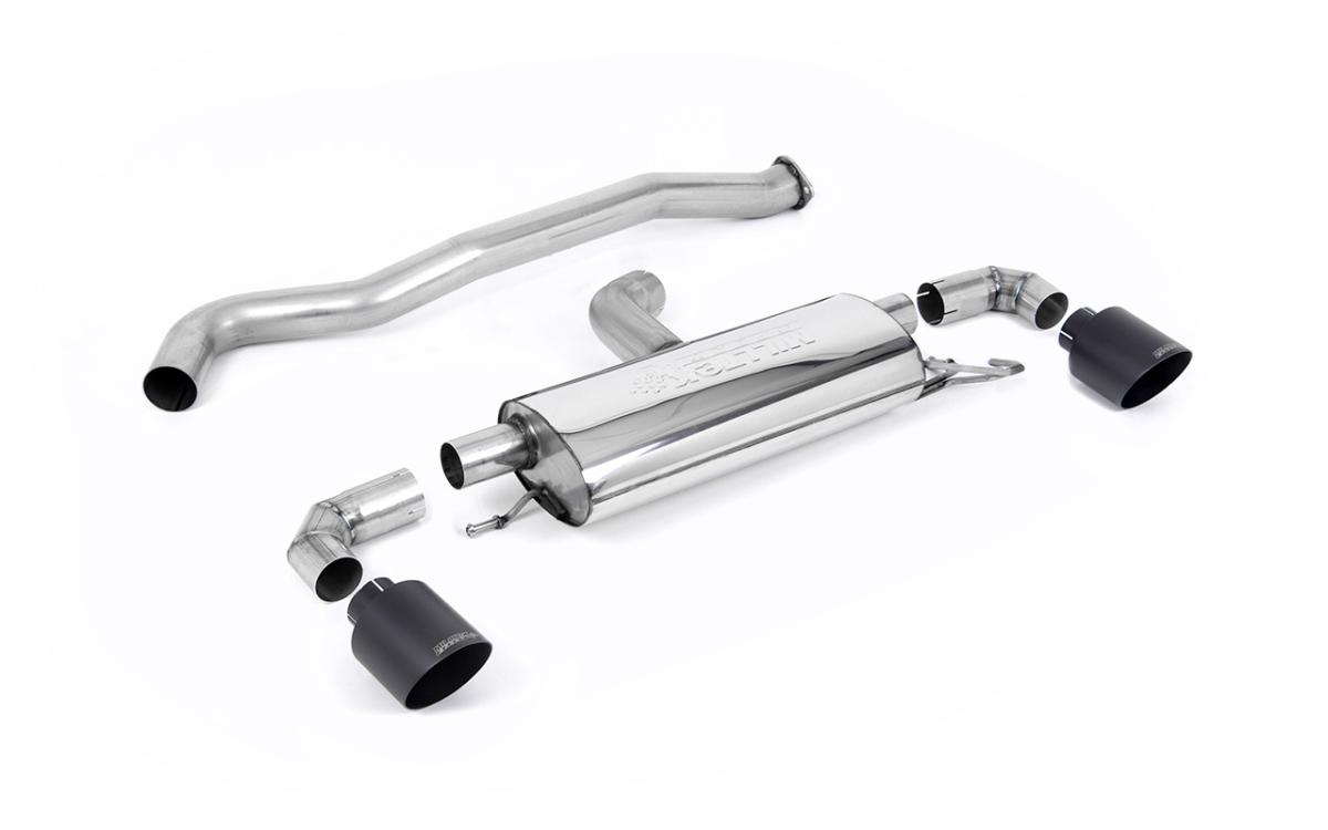 Toyota GR Yaris (Gen 1) - 3" Non-Resonated OPF Back Exhaust System with GT-115 Cerakote Black Trims Toyota GR Yaris (Gen 1) - 3" Non-Resonated OPF Back Exhaust System with GT-115 Cerakote Black Trims