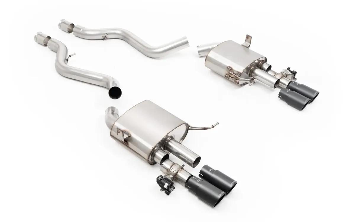 BMW E90/E92 M3 - V2 Valved System with Polished Tips | SSXBM1408