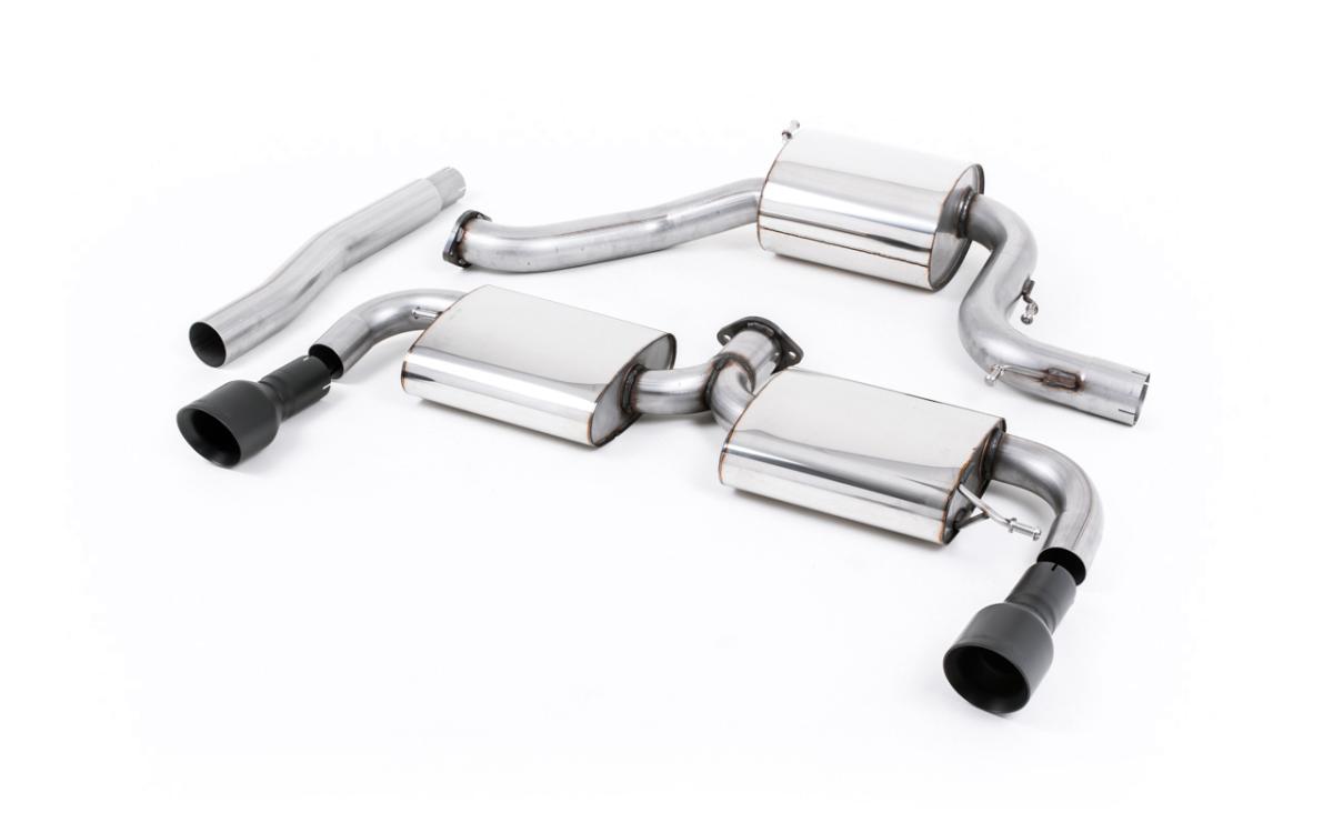 VW Scirocco R - Resonated Cat-Back Exhaust System VW Scirocco R - Resonated Cat-Back Exhaust System