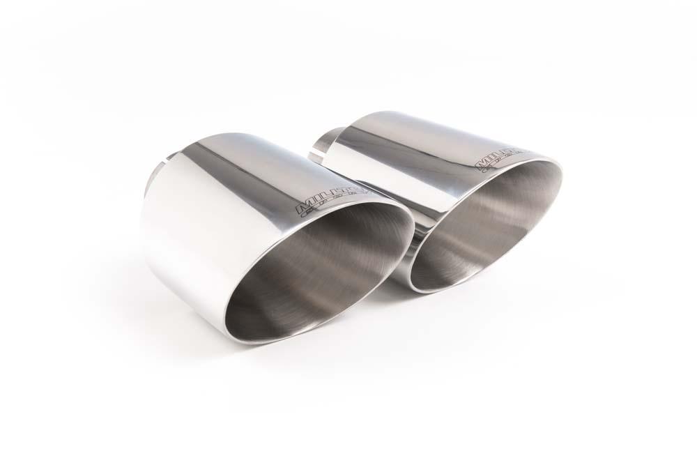 Polished GT (round) 127 Exhaust Tip - MSNI109
