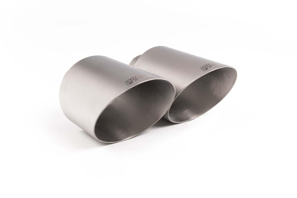 Brushed Titanium GT (round) 115 Exhaust Tip - MSTIP252