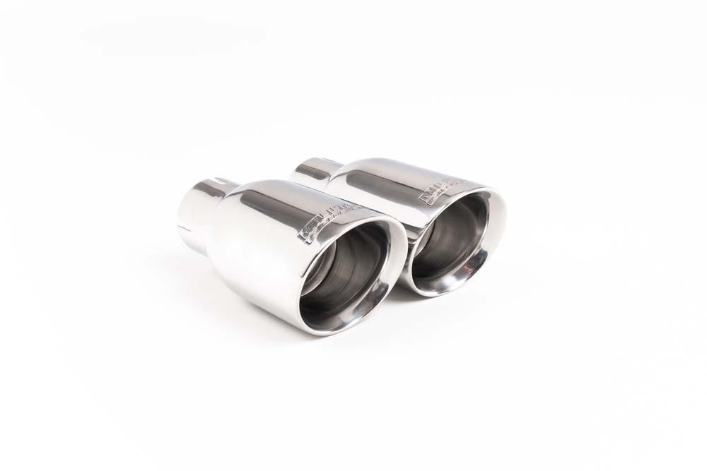 Polished GT (round) 80 Exhaust Tip, Standard - MSVW370
