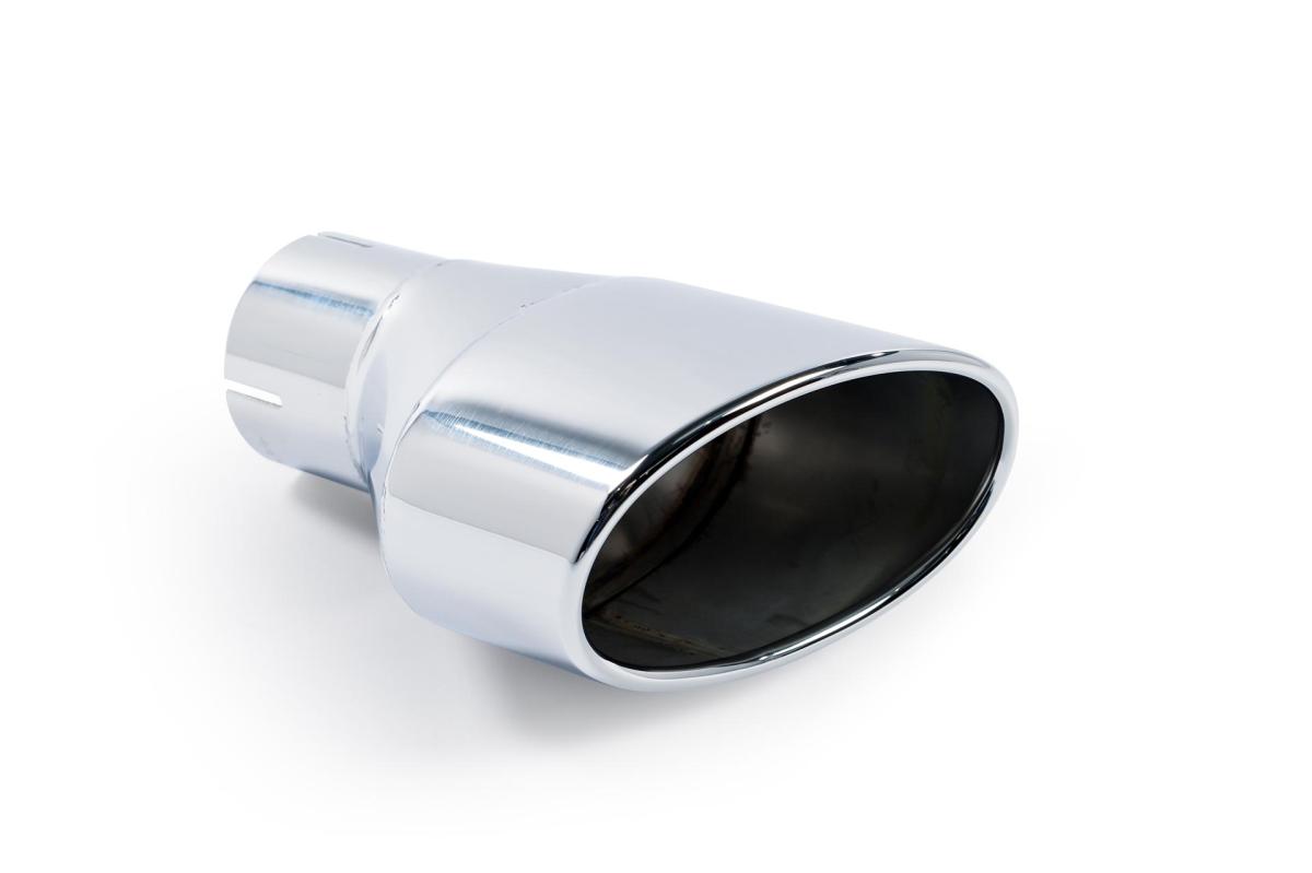 Polished Jet (oval) Exhaust Tip - MSVW382