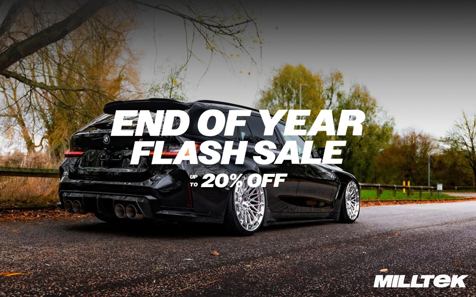 Milltek end of year flash sale!