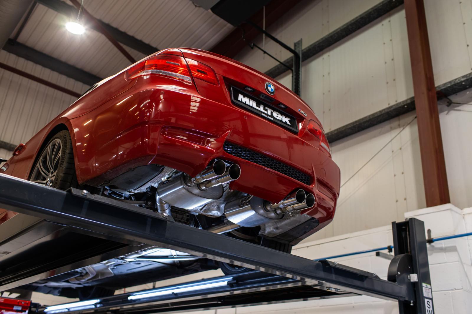 Milltek unleashes the full voice of the E92 M3 with a new valved performance exhaust