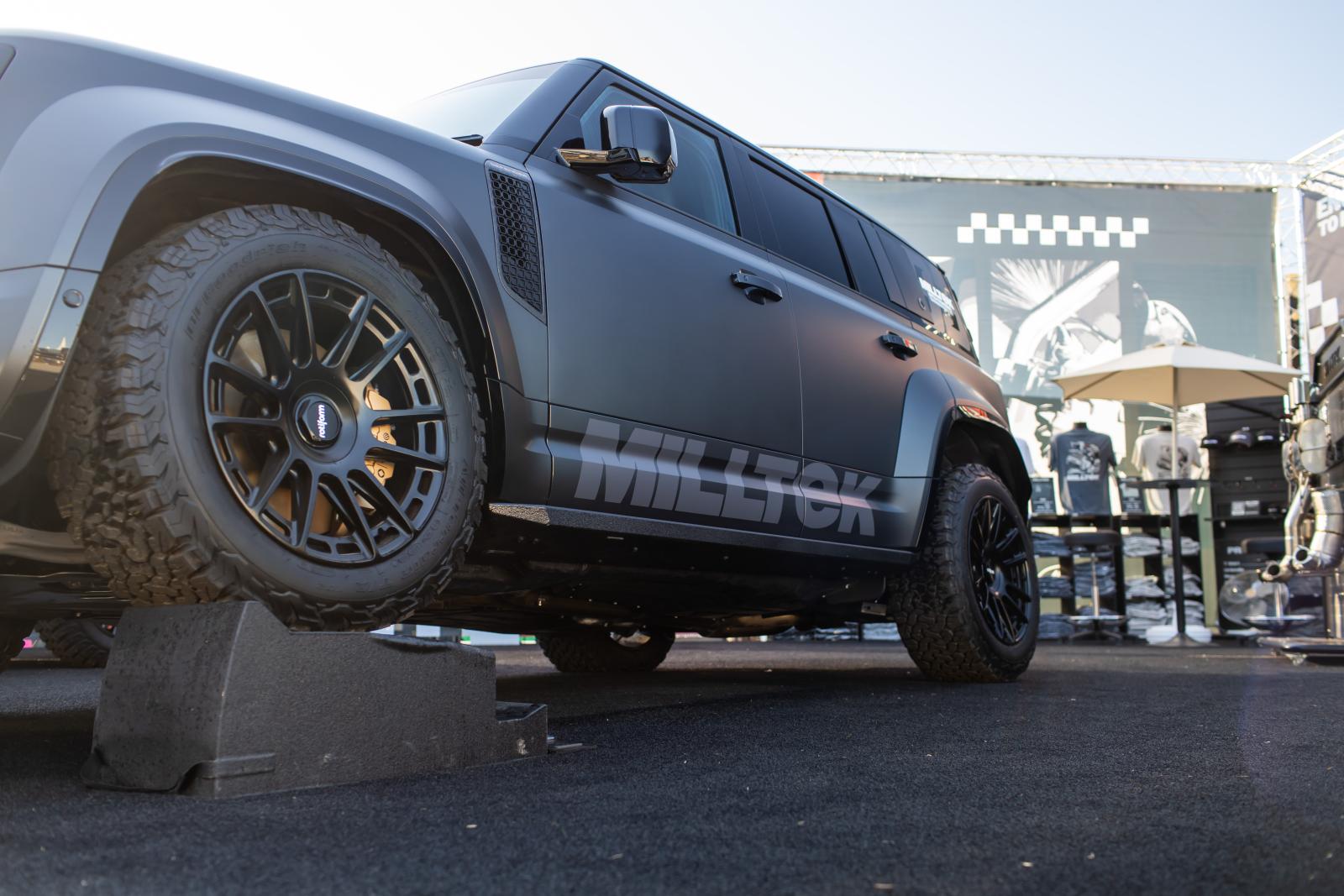 Feel the noise: Defender OCTA and Ineos Grenadier debut latest Milltek Systems & Accessories at Goodwood Festival of Speed Feel the noise: Defender OCTA and Ineos Grenadier debut latest Milltek Systems & Accessories at Goodwood Festival of Speed