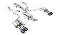 Audi SQ5 Supercharged - Cat-Back Exhaust System with Quad Carbon JET-100 Trims