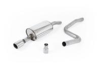 Ford Fiesta MK6 Zetec-S - Non-Resonated Cat-Back Exhaust System - ST150 Rear Valance